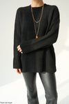 SATEEN Winter Touch اسود