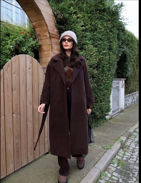 معطف Aurélia – جوخ ناعم أوفر سايز