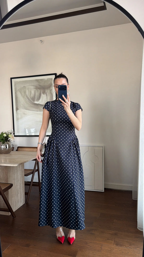 فستان  Polka Chic