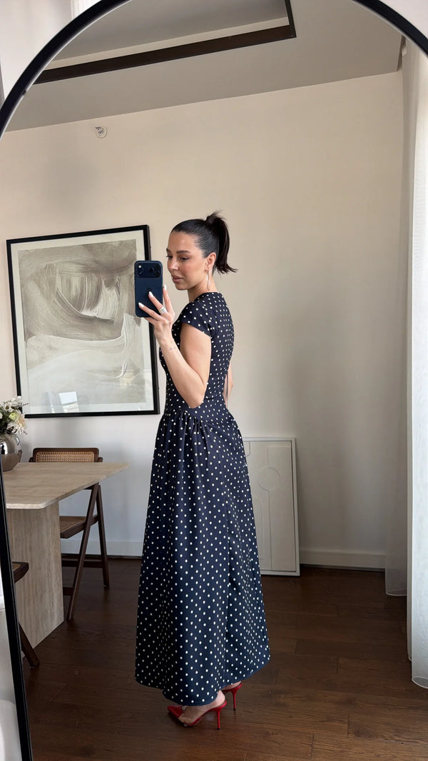 فستان  Polka Chic