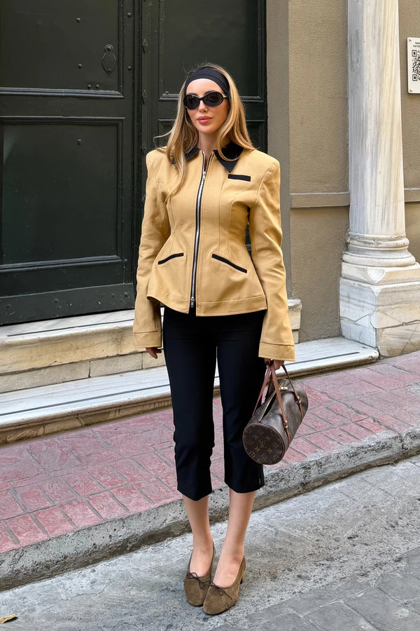 60's DETAILED TAILORED JACKET