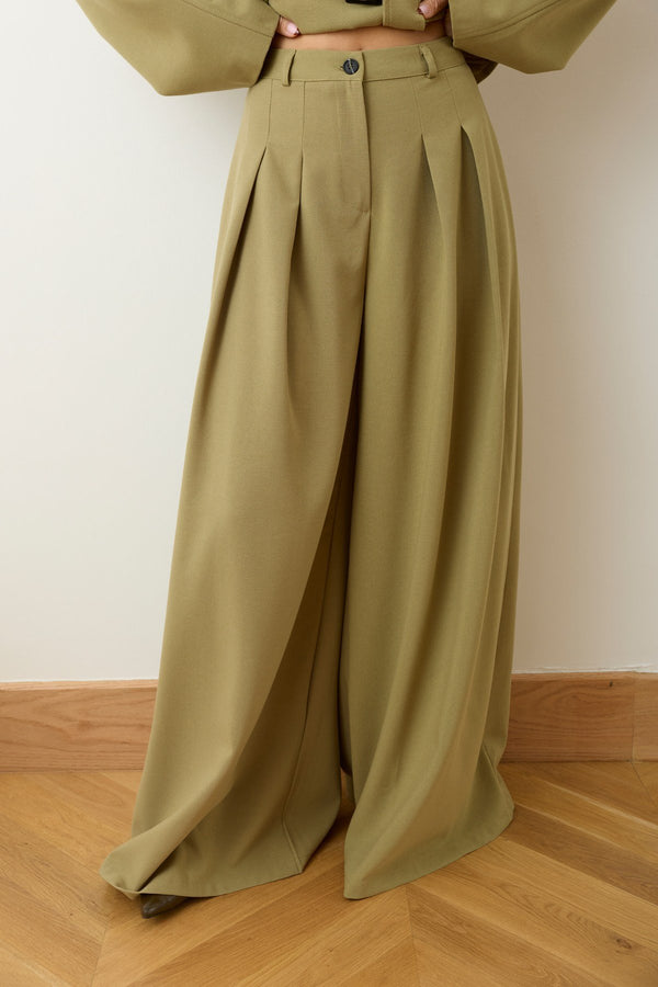 High Neck Trench Set
