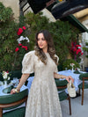 Balon Sleeve Dantel Dress