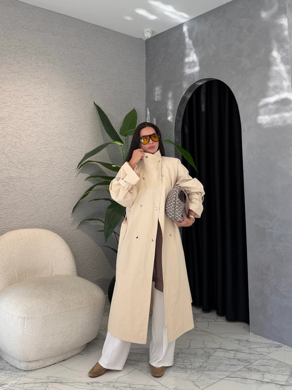 CLASSIC LONG TRENCHCOAT