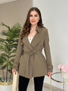 STRAIGHT TRENCH COAT