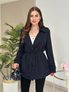 STRAIGHT TRENCH COAT