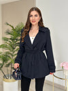 STRAIGHT TRENCH COAT
