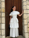 فستان polka dot