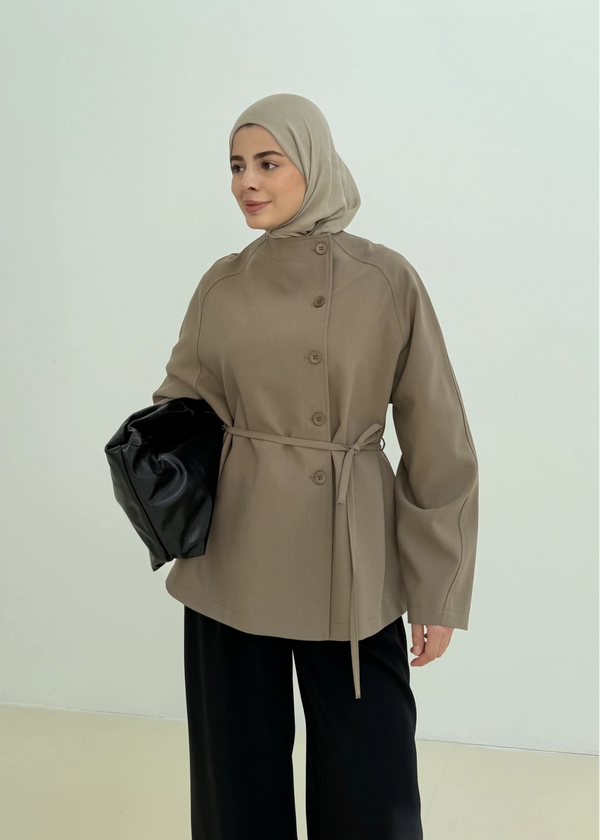 MINIMAL BUTTON JACKET