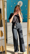 High Waist Wide Leg Jeans