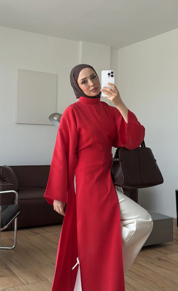 قميص طويل مفتوح