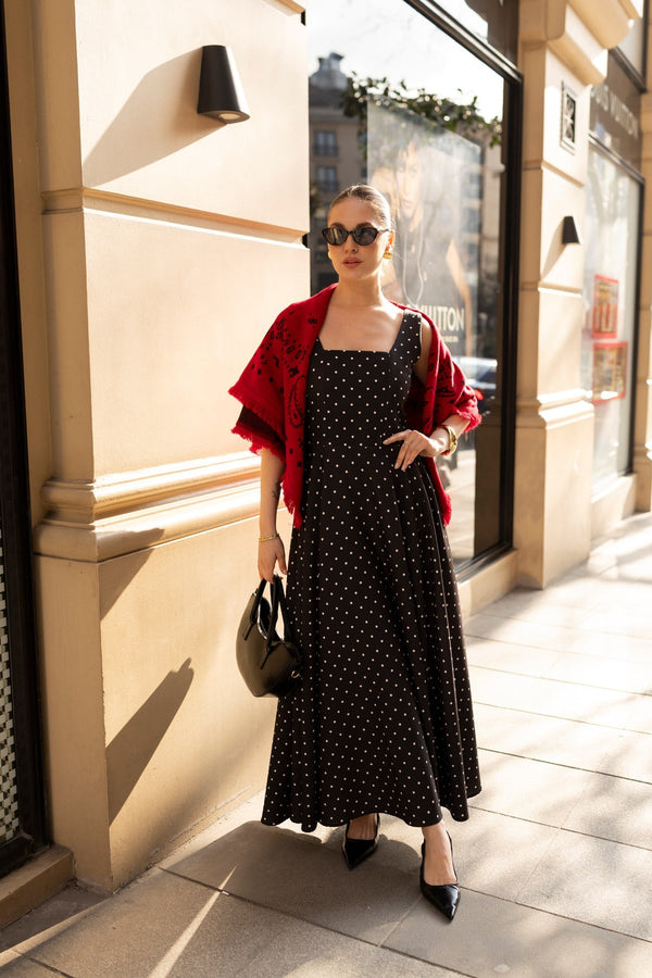 فستان Polka dot Grace