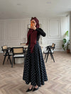 تنورة Polka dots