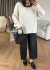 Cable Knit Collar Sweater