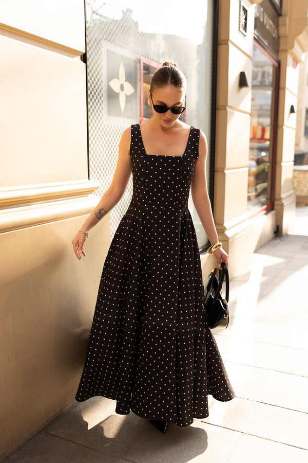 فستان Polka dot Grace