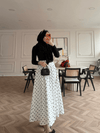تنورة Polka dots