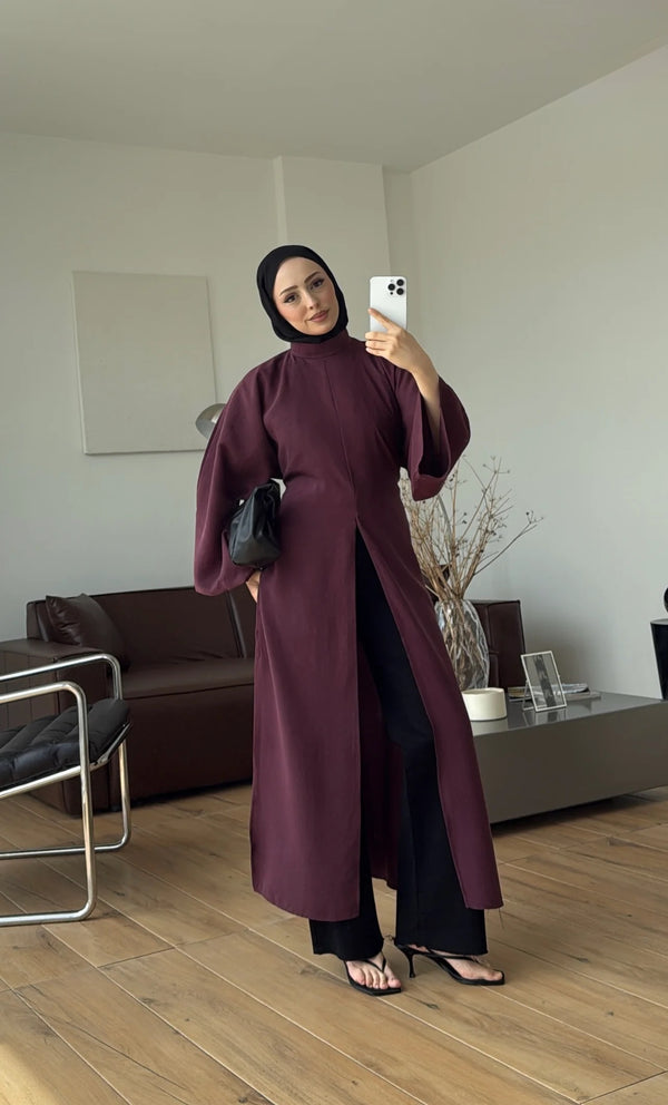 قميص طويل مفتوح