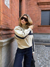 CONTRAST STRIPE JACKET