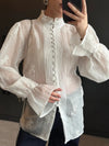 قميص Bloom Shirt ابيض