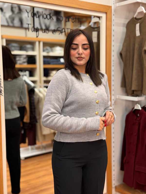 جرزة ازرار ذهبية