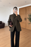 High Neck Blazer