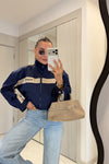 CONTRAST STRIPE JACKET