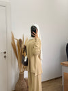 طقم عملي صوف ناعم قبة دائرية