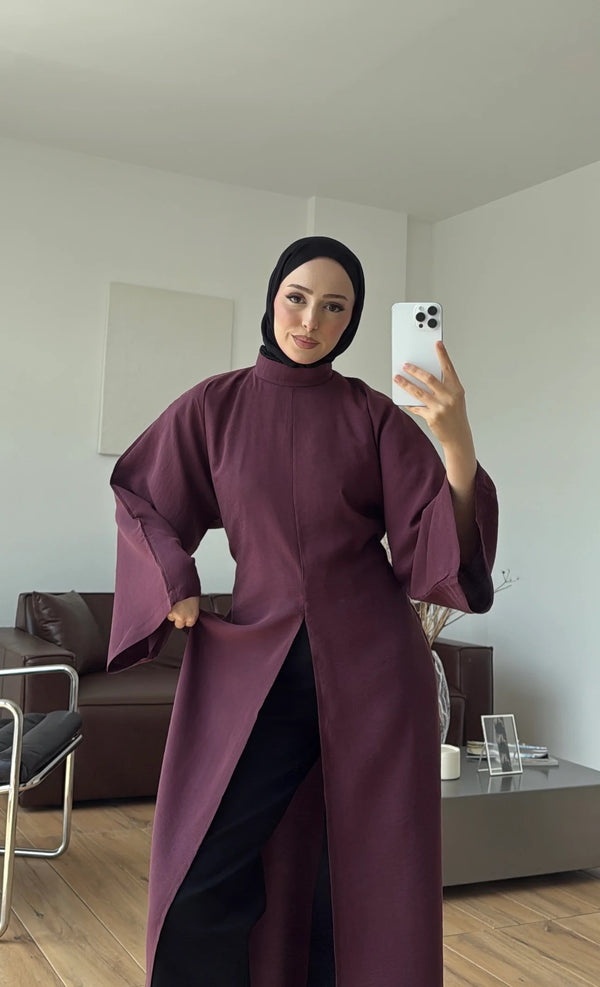 قميص طويل مفتوح