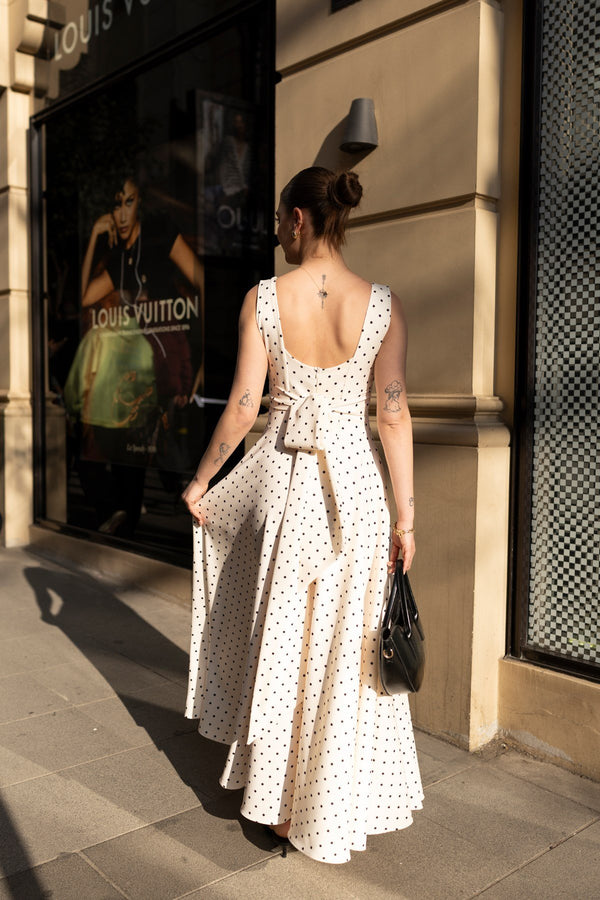 فستان Polka dot Grace