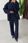 BELTED TAILORED SET