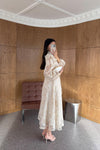 Dantel maxi dress