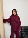 طقم طبقات مع حزام
