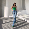High Waist Wide Leg Jeans