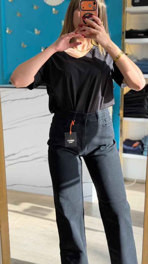 High Waist Wide Leg Jeans