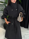 CLASSIC LONG TRENCHCOAT