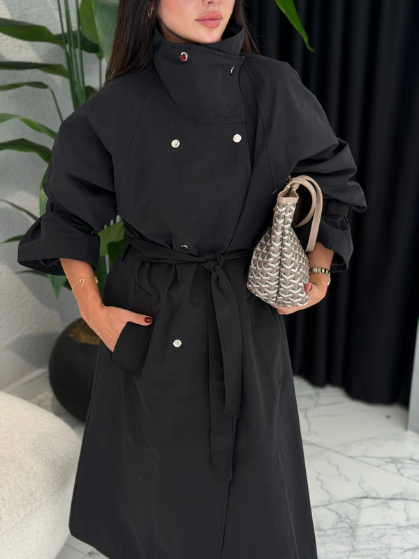 CLASSIC LONG TRENCHCOAT