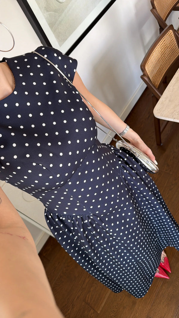 فستان  Polka Chic