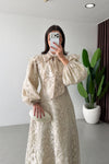 Dantel maxi dress