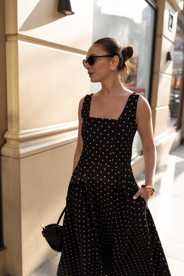 فستان Polka dot Grace