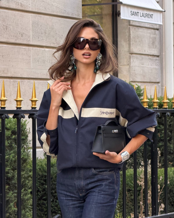 CONTRAST STRIPE JACKET