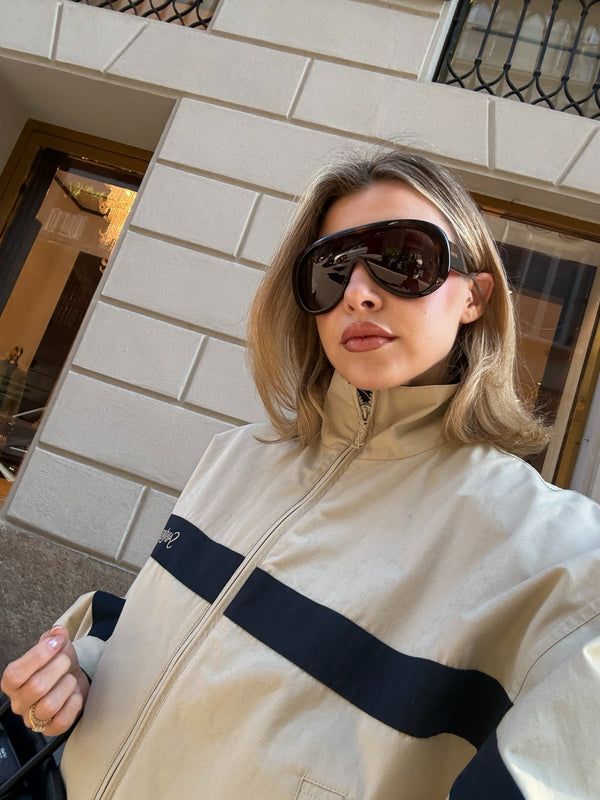 CONTRAST STRIPE JACKET