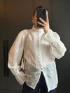 قميص Bloom Shirt ابيض