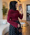 تنورة Polka dots