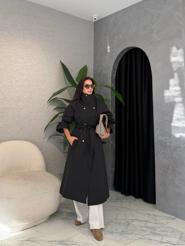 CLASSIC LONG TRENCHCOAT