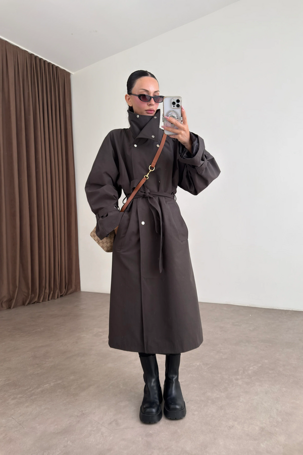 CLASSIC LONG TRENCHCOAT