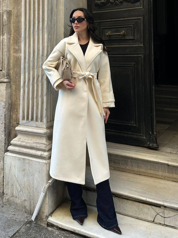 معطف Aurélia – جوخ ناعم أوفر سايز