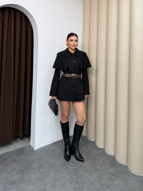 Cape Blazer Chic