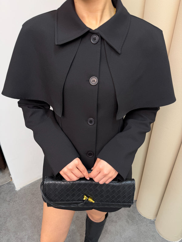 Cape Blazer Chic