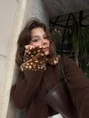 Faux Fur Collar Jacket