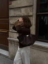Faux Fur Collar Jacket
